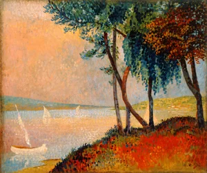 Die Vororte von St. Tropez, 1892